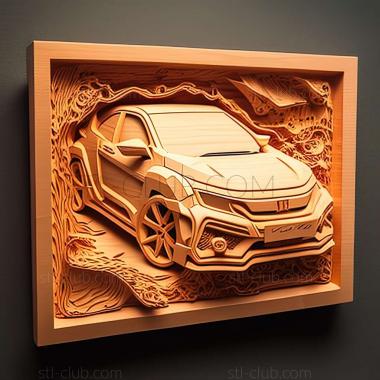 3D model Honda Civic Si (STL)